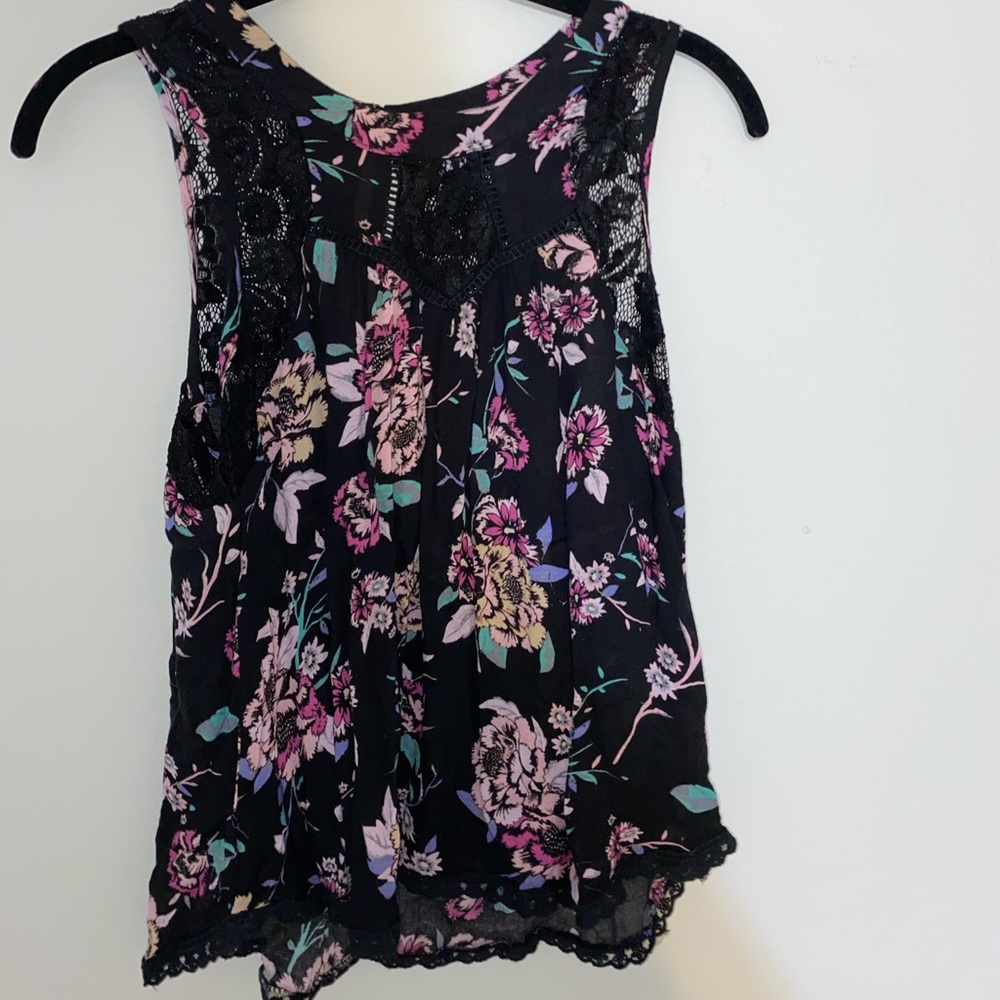 Floral tank top